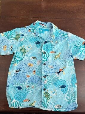 Boys' Tori Richard Disney Aulani Short Sleeve Shirt